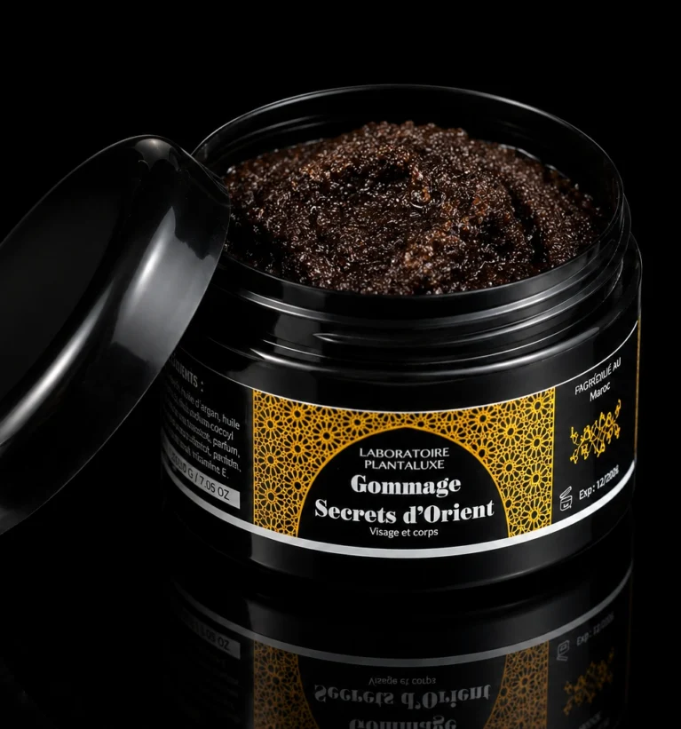 Gommage Secrets d'Orient 200g – Huile d'Argan & Parfum Ambré